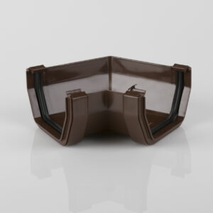120° Gutter Angle Squarestyle Brown