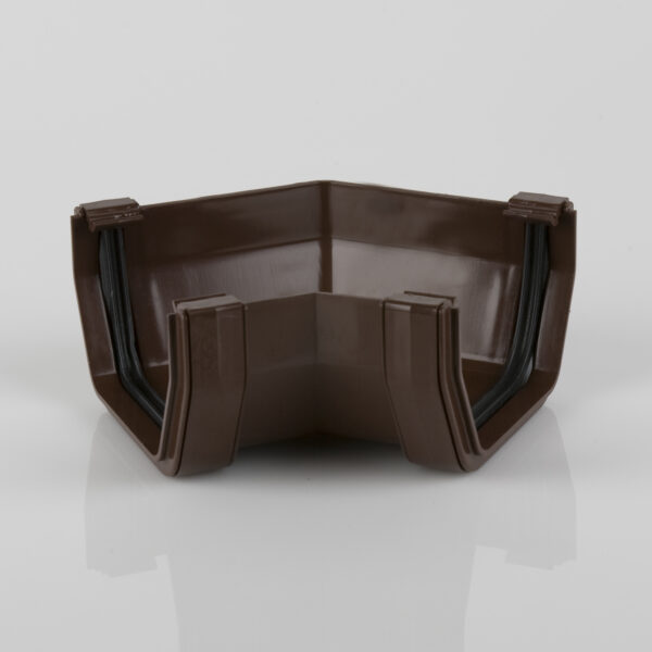 135° Gutter Angle Squarestyle Brown