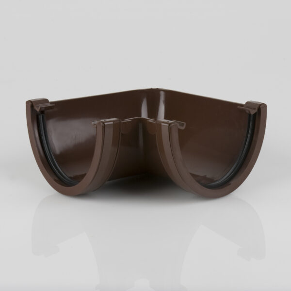 90° Gutter Angle Deepstyle Brown