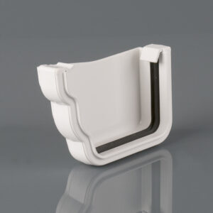 Left Hand External Stopend Prostyle Ogee Arctic White