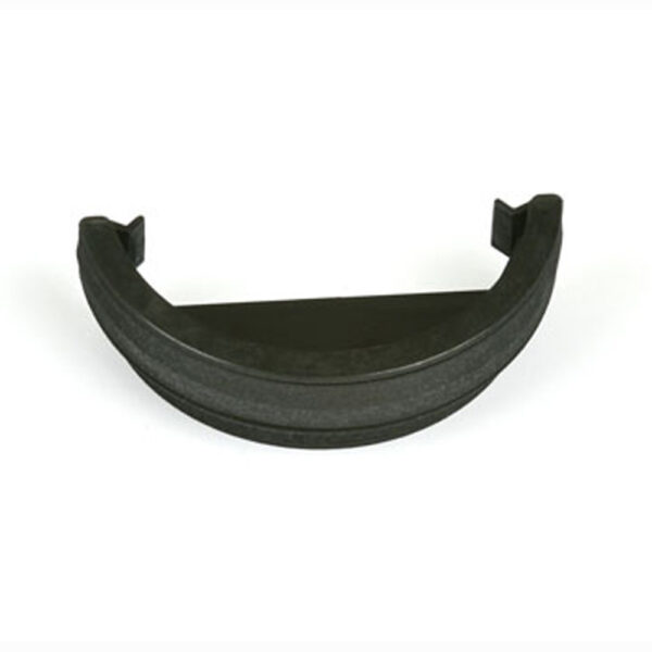 Roundstyle Cast Iron Effect External Stopend Black