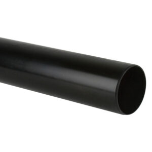Black 110mm Industrial Downpipes & Fittings