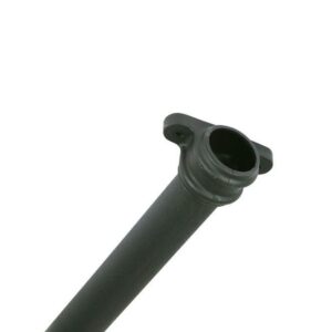 Black 105mm Round Industrial Cast Iron Style Downpipe