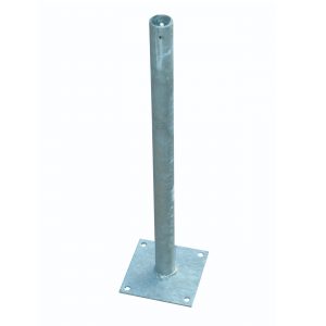 Eco Fence Post Bolt Down Foot Plate 600mm x 150 x 150mm