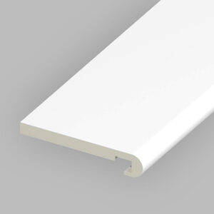White 18mm Bullnose Fascia Board