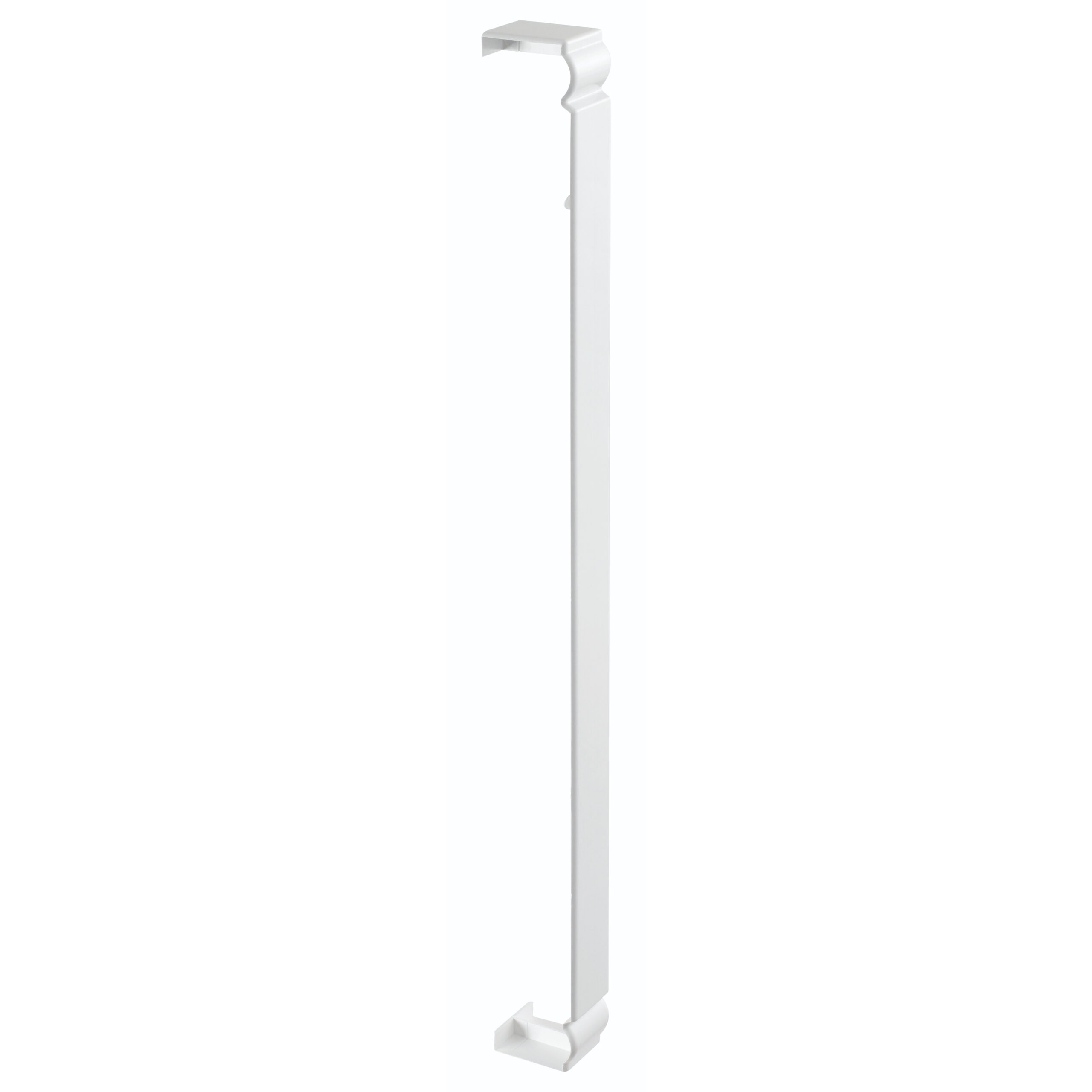 500mm Ogee Double Ended Centre Joint White